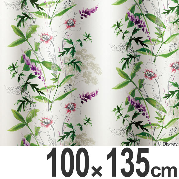 カーテン　遮光カーテン　スミノエ　ミッキー　ワイルドフラワ－　100×135cm
