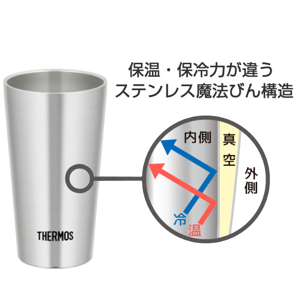 サーモス タンブラー 300ml 真空断熱 ステンレス JDI-300 -3