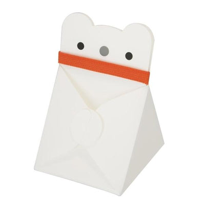 どうぶつおにぎりケース　プラスチック　ゴムバンド付き　電子レンジ対応　食洗機対応