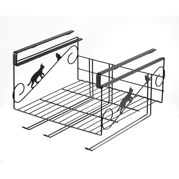 収納ラックネコの吊り戸棚下ラック