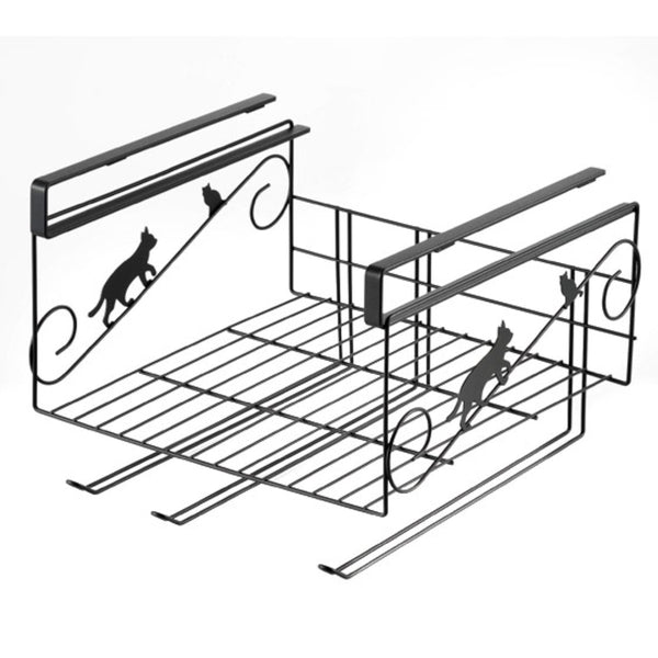 収納ラックネコの吊り戸棚下ラック