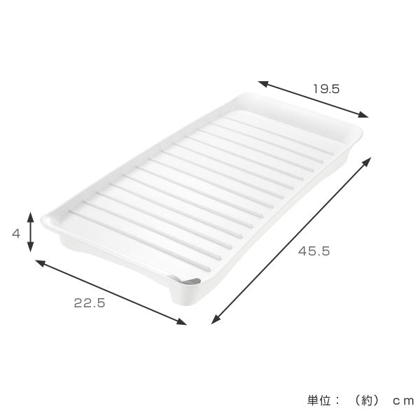 水切りトレー水切りマットリッチェルラクールドレイニングトレーS