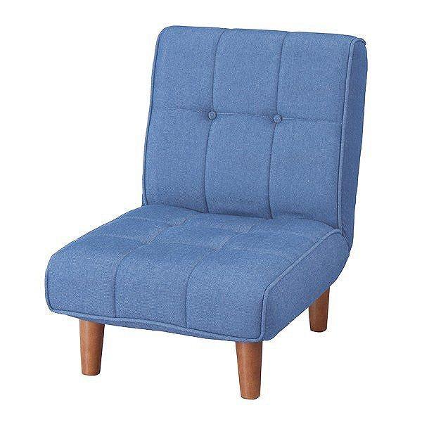 ソファ　フロアソファ　1人掛け　デニム調