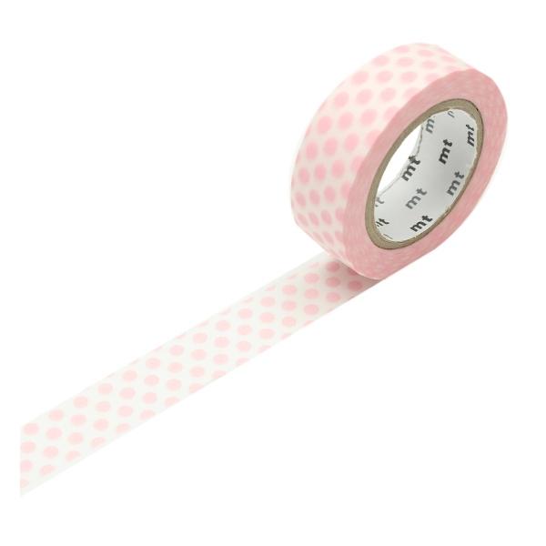 マスキングテープ　mt　1P　ドット　幅15mm
