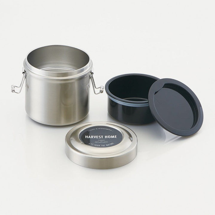 ランチジャー 600ml 真空ステンレス ランチボックス ベーシック -12