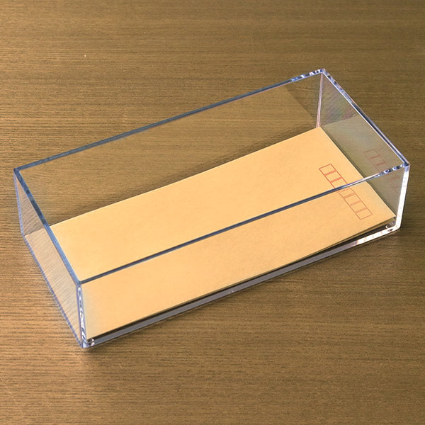 クリアケース 収納ケース 約 幅22×奥行11×高さ6cm 透明 収納 デスコシリーズ