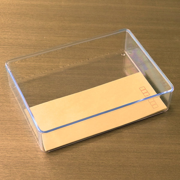 小物ケース LL クリアケース 角丸タイプ 透明 収納 デスコシリーズ