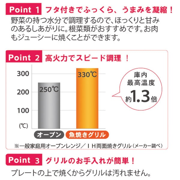 グリルパンIH対応leyeレイエグリルダッチオーブン鉄製日本製