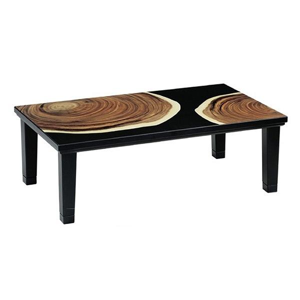 こたつ　年輪柄天板　幅120cm