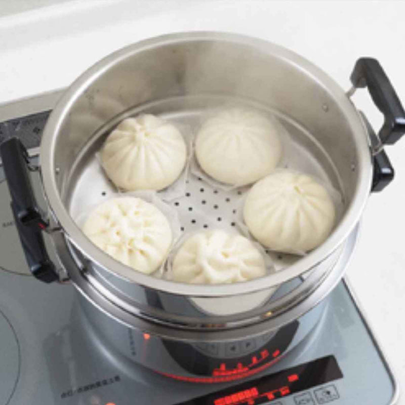 蒸し器蒸しもの鍋満菜二段蒸し器30cmIH対応日本製