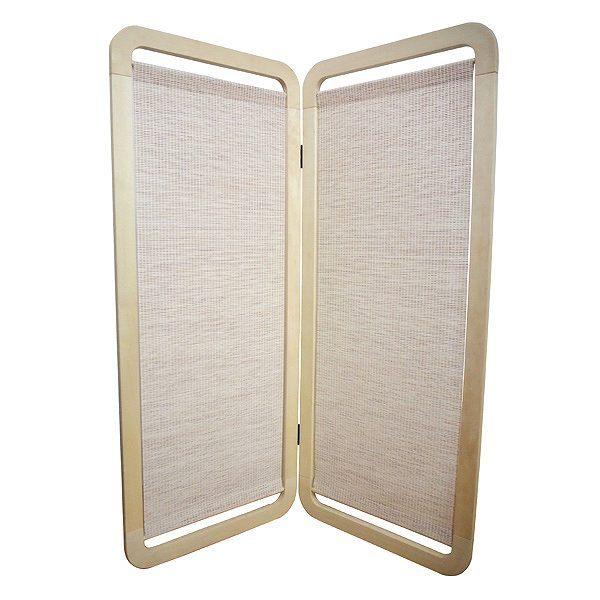 パーテーション　2連　スマホ型　ナチュラル