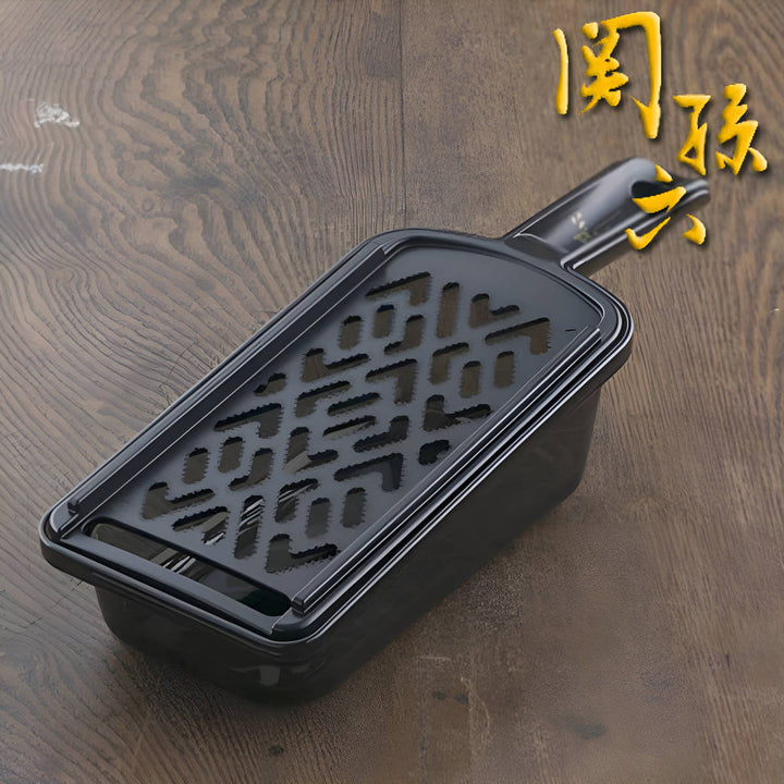 おろし器関孫六食洗機対応受け皿付き貝印日本製レギュラーサイズ