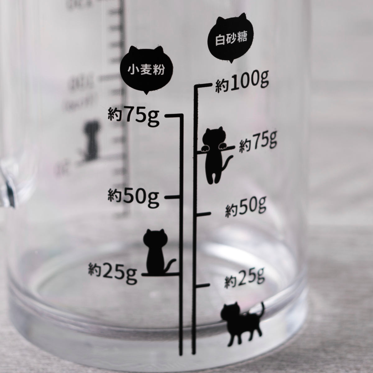計量カップ 200ml Nyammy ねこの計量カップ 貝印 – ハウジー