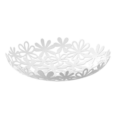 山崎実業 フラワーバスケット S ホワイト