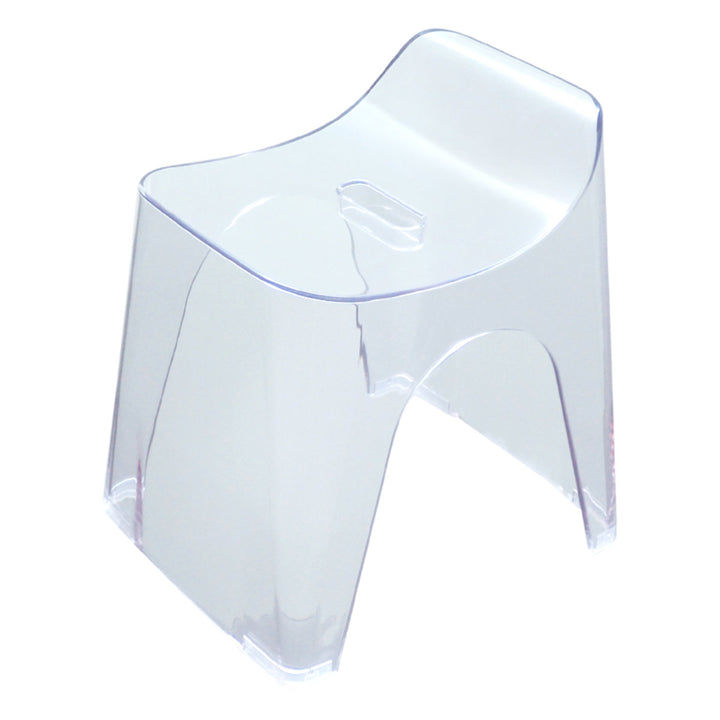 風呂椅子 ヒューバス バススツール クリア h30 座面30cm 日本製 -19