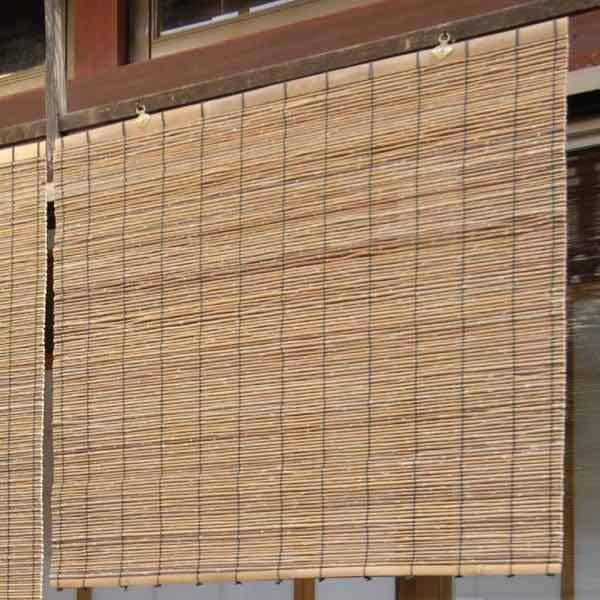 外吊りすだれ　代萩すだれ　88×80cm