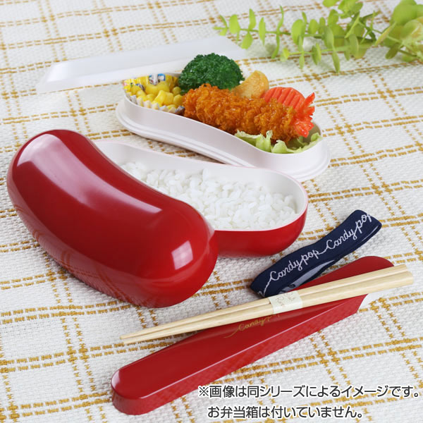 箸＆箸箱セット　キャンディポップ　木箸　18cm