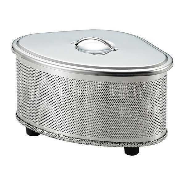 三角コーナースイーズパンチングステンレスフタ付き三角コーナー