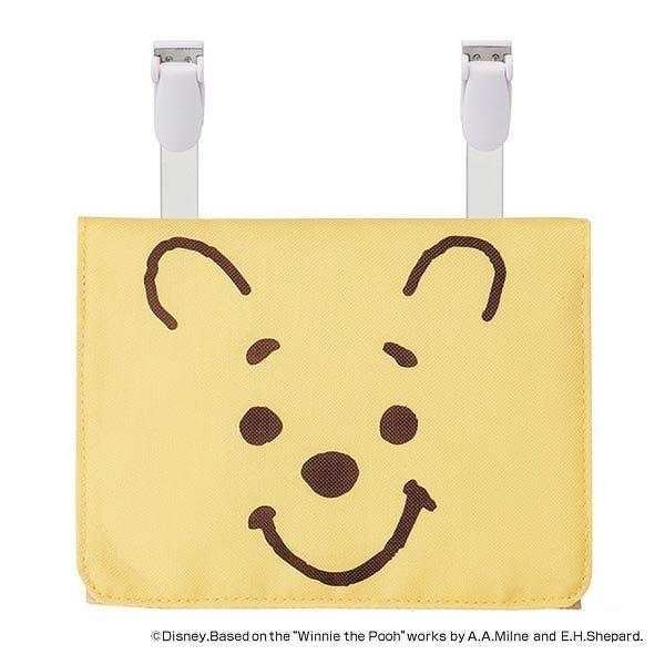 おでかけポケット　くまのプーさん　フェイス　付けポケット　移動ポケット