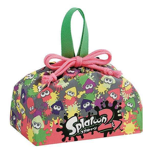 お弁当袋 ランチ巾着 スプラトゥーン2 子供 キャラクター