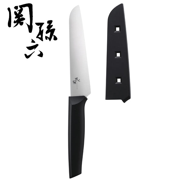 ペティナイフ関孫六サヤ付き貝印日本製コンパクトナイフ