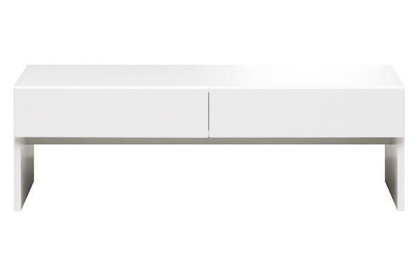 ローテーブル　リビングテーブル　モノトーン　MINIMAL　ホワイト　幅110cm