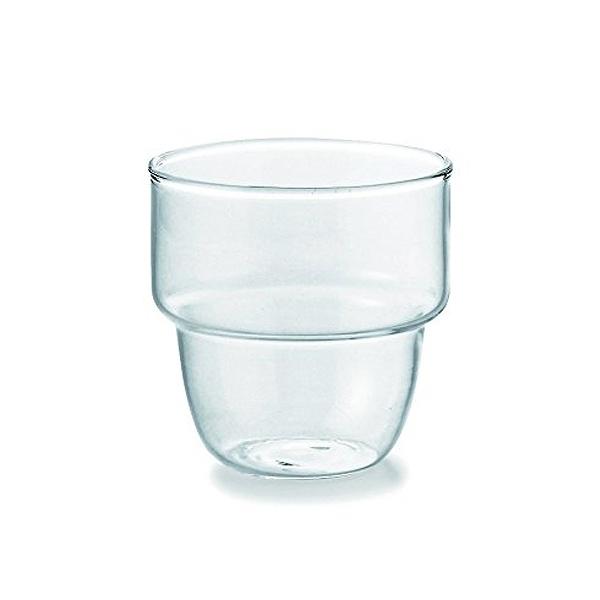 コップ スタッキング ガラス スタックカップ 耐熱ガラス 食器 電子レンジ対応