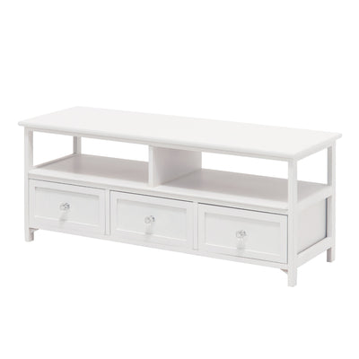 テレビ台 ローボード シャビー調 クリスタル調取っ手 幅100cm