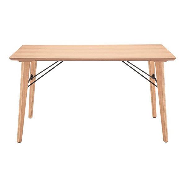 ダイニングテーブル　食卓　木目調　シンプルデザイン　ANTE　幅135cm