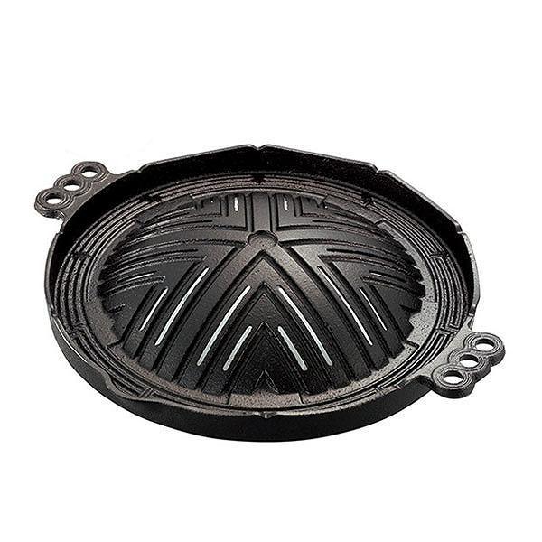 ジンギスカン鍋 穴明 26cm 鉄製