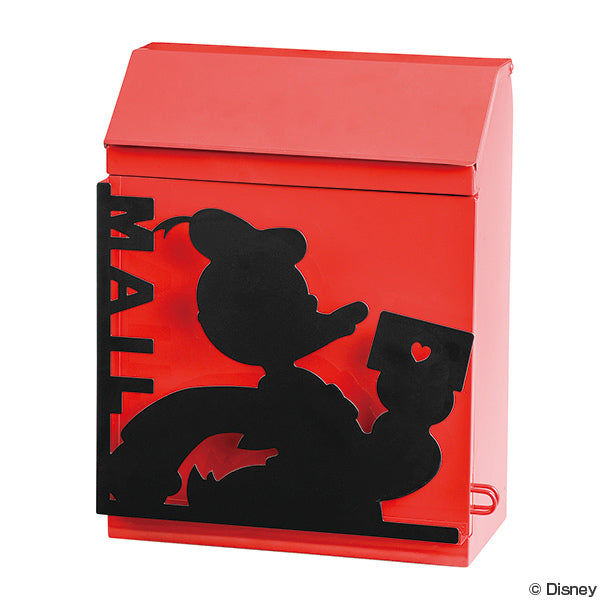 ポスト ドナルドダック 壁掛け 鍵付き 郵便ポスト ディズニー