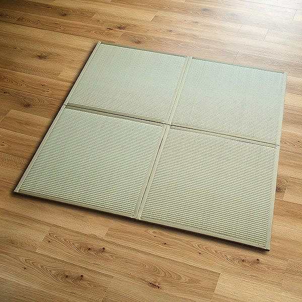 畳 ユニット畳 い草 畳マット ふんわり椿 約70×70cm