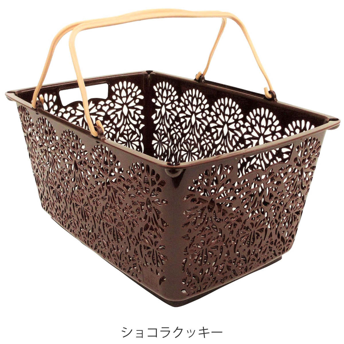 マハロバスケット 買い物かご 収納 アウトドア バスケット 長方形