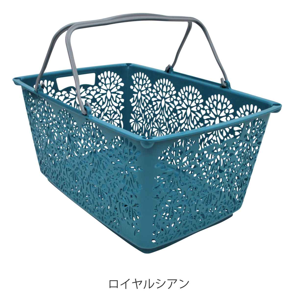 【新品未使用】 biga バスケット 長方形 かご レジかご 折りたたみ ニューバスケット マイカゴ 幅57×奥行36.1×高さ