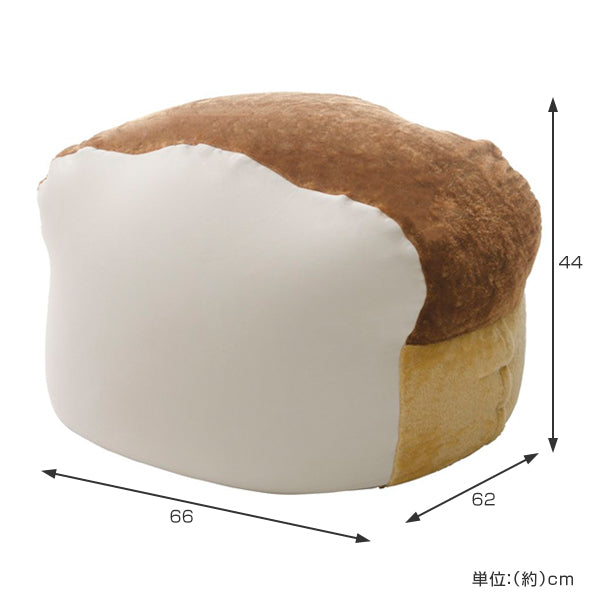 ビーズクッション 食パン型 L