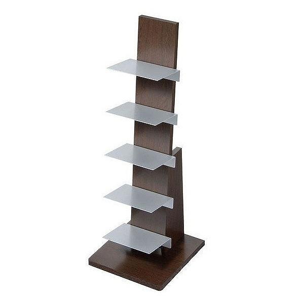 ブックタワー　ロータイプ　ダークブラウン 本棚 ブックタワー 積み重ね ロータイプ 幅29.5cm – ハウジー