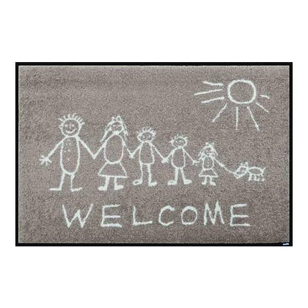 玄関マット wash+dry ウォッシュアンドドライ Sunny Side ベージュ 50×75cm