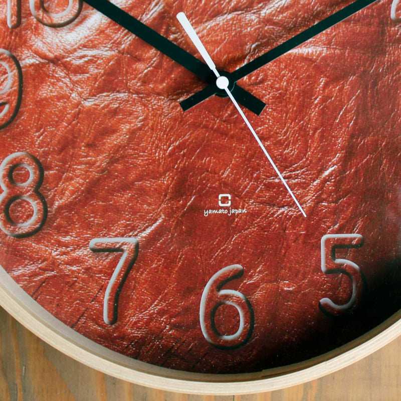 掛時計 マテリアルクロック 木製 北欧