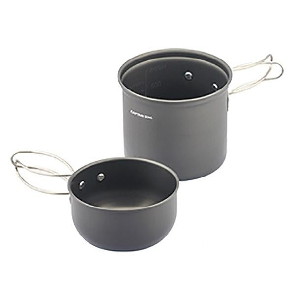 アウトドアクッカ— トレッカー アルミソロセット S キャプテンスタッグ