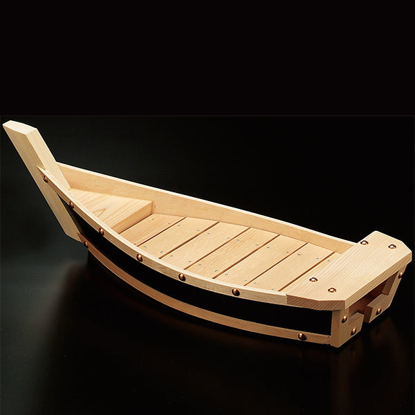 盛器 木製 尺7 舟形 大和黒舟 皿 食器 刺身 お造り 舟盛 食器 盛り皿