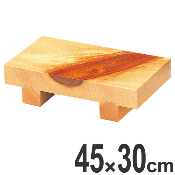 付け台 木製 尺5×尺0 桧 ひのき 皿 食器 寿司 刺身 お造り 食器 盛り皿