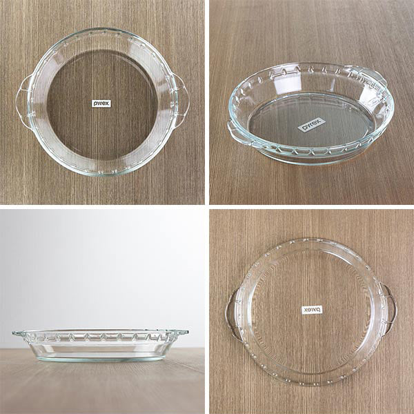 グラタン皿 大皿 23cm パイレックス Pyrex 丸 耐熱ガラス オーブンウェア ディッシュ 皿 食器 -4