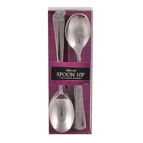 スプーン プラスチック 食器  10本入り カトラリー