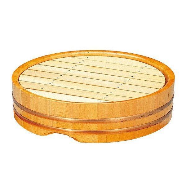 盛器 木製 一尺 丸桶 盛込器 目皿付き 皿 食器 刺身 お造り 食器 盛り皿