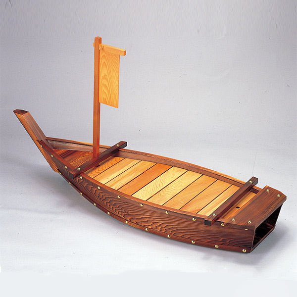 盛器 木製 4尺 焼杉大漁舟 舟形 皿 食器 刺身 お造り 舟盛 盛り皿 日本製 業務用