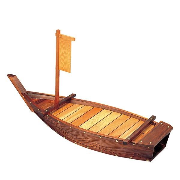 盛器 木製 4尺 焼杉大漁舟 舟形 皿 食器 刺身 お造り 舟盛 盛り皿 日本製 業務用