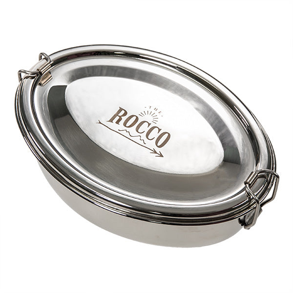 お弁当箱 1段 ロッコ ROCCO ステンレス オーバル ランチボックス 650mｌ