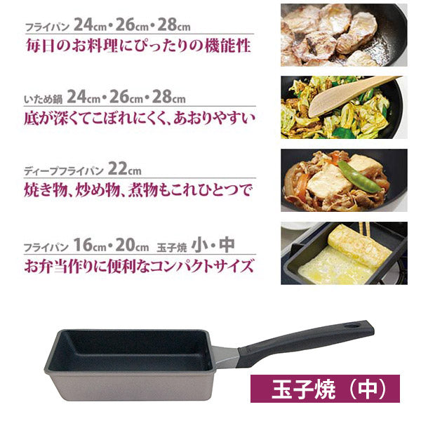 玉子焼き器中ガス火専用リョーガユミックUMIC