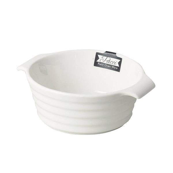 グラタン皿 丸型 12cm 一人用 ココット 皿 白 ホワイト 耐熱皿 陶器 食器