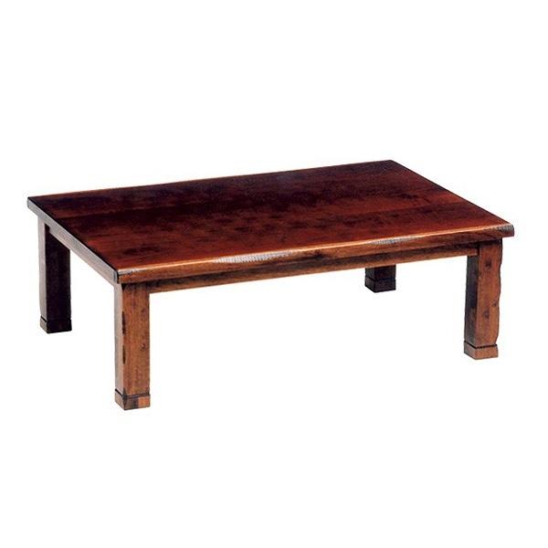 家具調こたつ 座卓 継ぎ脚付 突板仕上げ ハーバー 幅135cm